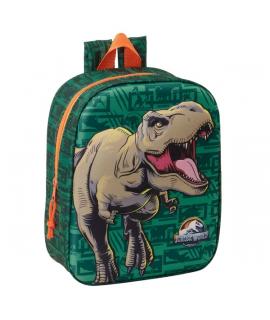 Safta Jurassic World Mochila Guarderia 3D de 6L - Asa de Mano Superior - Asas Regulables y Acolchadas - Cierre de Cremallera - 2