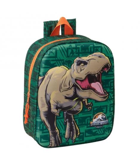 Safta Jurassic World Mochila Guarderia 3D de 6L - Asa de Mano Superior - Asas Regulables y Acolchadas - Cierre de Cremallera - 2