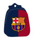 Safta F.C.Barcelona Mochila 3D de 8.64L - Portabotellas - Tarjeta de Identificacion Personal - Hombreras Acolchadas - 27x33x10cm