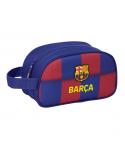 Safta F.C.Barcelona Neceser de 5L Portatodo - Adaptable a Carro - Asa de Mano - Cierre de Cremallera - 26x15x12cm - Color Rojo y