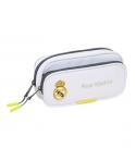 Safta Real Madrid Estuche Portatodo de 1.3L - 2 Compartimentos - Bolsillo Lateral - Cierre con Cremallera - 21x10.5x6cm - Color 