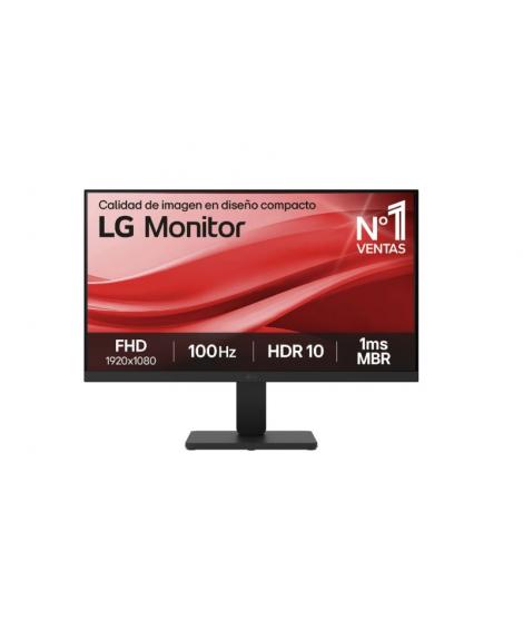 LG Monitor LED 21.5" FullHD 1080p HDR 100Hz - Respuesta 1ms - 16:9 - VGA, HDMI - VESA 100x100