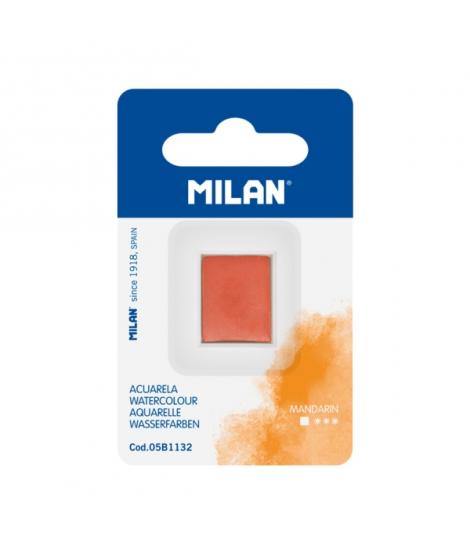 Milan Art Acuarela de Recambio - Medio Godet - Color Naranja