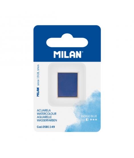 Milan Art Acuarela de Recambio - Medio Godet - Color Azul