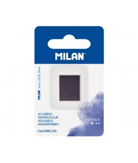 Milan Art Acuarela de Recambio - Medio Godet - Color Azul