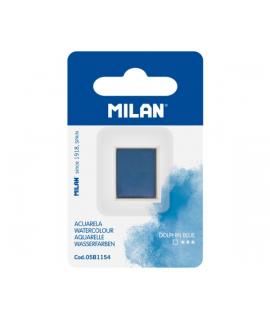 Milan Art Acuarela de Recambio - Medio Godet - Color Azul Marino