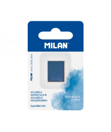 Milan Art Acuarela de Recambio - Medio Godet - Color Azul Marino