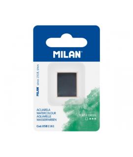 Milan Art Acuarela de Recambio - Medio Godet - Color Verde