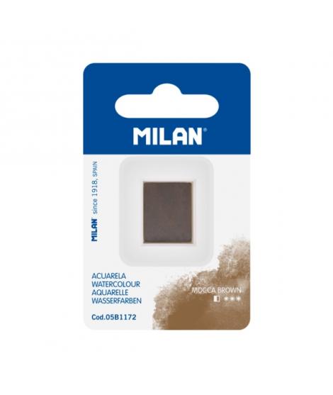 Milan Art Acuarela de Recambio - Medio Godet - Color Marron