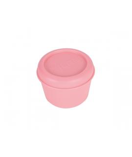 Milan 460 Since 1918 Fiambrera Hermetica Redonda de 0.25L - Libre de BPA - Tapa de Rosca - Apto para Microondas, Lavavajillas y 