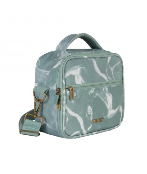 Milan Lava Bolsa Isotermica Porta Alimentos de 3.5L - Incluye 3 Recipientes - 23x20x11cm - Color Verde