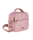 Milan Lava Bolsa Isotermica Porta Alimentos de 3.5L - Incluye 3 Recipientes - 23x20x11cm - Color Rosa