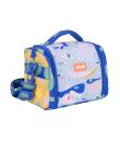 Milan Blue Odyss Bolsa Isotermica Porta Alimentos de 5L - Gran Capacidad - Apertura Total - 24.5x20x16cm - Multicolor