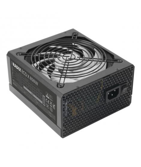 Tacens Radix Eco X 850 Fuente de Alimentacion 850W ATX - PFC Activo - Ventilador 140mm de 12dB - 80 Plus Silver - 160x150x85mm -