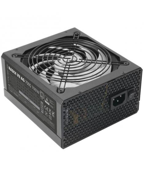 Tacens Radix VII AG 700S Fuente de Alimentacion 700W ATX - PFC Activo - Ventilador 140mm de 12dB - 80 Plus Silver - Cableado Mod