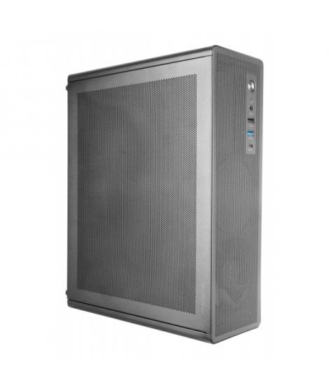 Tacens Aerom Slim 500 Caja Minitorre Ultra Compacta Micro ATX - Ventilador FDB de 90mm - Fuente de Alimentacion TFX 500W - Panel