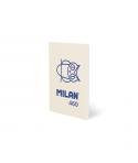 Milan 460 Since 1918 Libreta A5 Grapada - Hojas Blancas - 24 Hojas de 95g - Color Beige