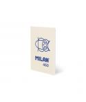 Milan 460 Since 1918 Libreta A5 Grapada - Papel a Lineas - 24 Hojas de 95g - Color Beige