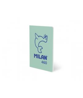 Milan 460 Since 1918 Libreta A5 Grapada - Papel a Lineas - 24 Hojas de 95g - Color Menta