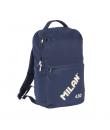 Milan 403 Since 1918 Mochila 15L - Compartimento para Portatiles hasta 14" - Cierre de Seguridad - 42x28x15cm - Color Azul