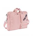 Milan 403 Since 1918 Maletin para Portatiles hasta 17" - Cierre de Cremallera - 3 Compartimentos - 42x34x9cm - Color Rosa