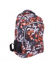 Milan Fingers Mochila Escolar 21L - Bolsillos Laterales de Malla - Compartimento Interior para Portatil - 2 Cremalleras - 45x30x