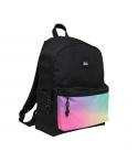 Milan Sunset Mochila Escolar Clasica 22L - 2 Cremalleras - 41x30x18cm - Color Negro