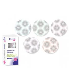 Bismark Mandalas Rollo de Papel Regalo - Medidas 70cmx200cm - 5 Diseños Diferentes