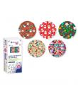 Bismark Navidad Colors Rollo de Papel Regalo - Medidas 70cmx200cm - 5 Diseños Diferentes