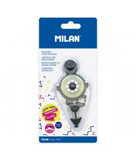 Milan Acid Recambio de Pegamento en Cinta - Multiusos - Multisuperficies - 8.4mm x 12m - Color Transparente
