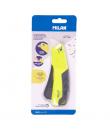Milan Compact Acid Cuter Autoretractable - Hoja Ceramica Reemplazable - Bloqueo de Seguridad - Ergonomico - Color Amarillo