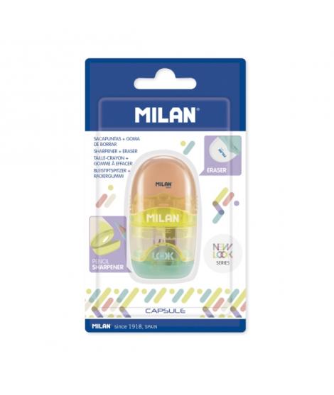 Milan Capsule New Look Afilaborra - Cuchilla de Acero de Seguridad - Colores Surtidos