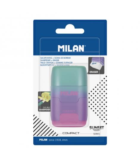 Milan Compact Sunset Afilaborra - Cuchilla de Acero de Seguridad - Color Violeta