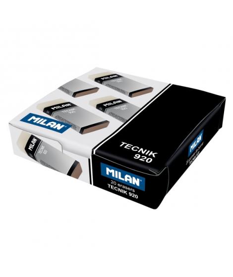 Milan Tecnik 920 Gomas de Borrar - Color Gris