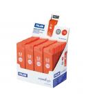 Milan Expositor con 24 Cajas de 120 Minas 0.5mm - Dureza HB - Color Naranja