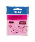 Milan Fluo Pack de 50 Notas Adhesivas - Translucidas - Removibles - 76x76mm - Color Rosa