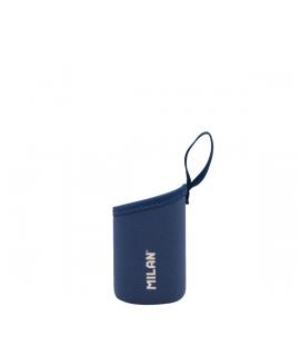 Milan 403 Since 1918 Funda de Neopreno para Botellas Isotermicas de 0.35L - Agarre Antideslizante - Ayuda a Mantener la Temperat