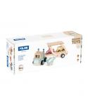Milan Wheels On The Road Juguete Educativo de Madera - 4 Vehiculos - Promueve Imaginacion - Multicolor