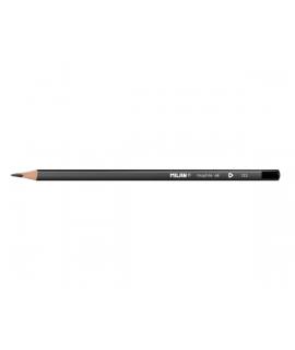 Milan Lapices de Grafito 6B - Triangular - Color Gris