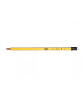 Milan Goma de Borrar Lapices de Grafito HB - Color Amarillo