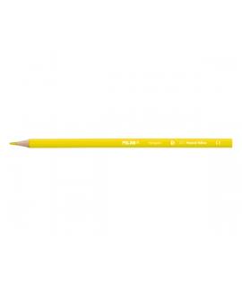 Milan Unicolor Lapices de Color Amarillo - Triangular - Color Amarillo
