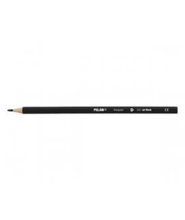 Milan Unicolor Lapices de Color Negro - Triangular - Color Negro