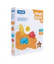 Milan Magic Sand Arena Cinetica - Incluye Moldes - a Partir de 18 Meses - Color Naranja
