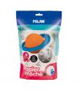 Milan Papel Mache Blanco en Polvo - en Bolsa - 200g - Color Blanco