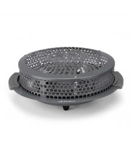 Orbegozo BR 92 Brasero Electrico - Potencia 900W - Rejilla de Seguridad - Asas de Tacto Frio - 2 Niveles de Calor - 40x15x39cm -