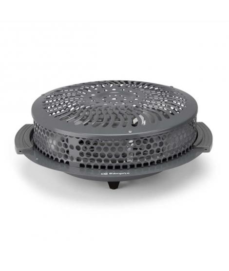 Orbegozo BR 92 Brasero Electrico - Potencia 900W - Rejilla de Seguridad - Asas de Tacto Frio - 2 Niveles de Calor - 40x15x39cm -