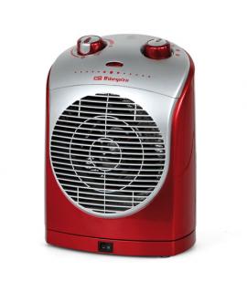 Orbegozo FH 5025 Calefactor con Ventilador - Potencia 2200W - Oscilante - Base Antideslizante - Indicador Luminoso - Proteccion 