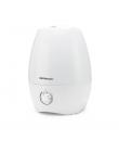 Orbegozo HU 2055 Humidificador 350mL/h - Potencia 30W - Deposito de 5L - Purifica y Neutraliza Malos Olores - Ajustable 360° - C