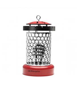 Orbegozo LO 8000 Estufa Electrica Compacta y Segura - Potencia 400W - Gancho Incorporado - Rejilla de Seguridad - 2 Niveles de C