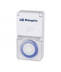 Orbegozo PG 10 Programador 24 Horas - Potencia hasta 3680W - Proteccion IP44 para Uso en Exterior - Intervalos de 15 Minutos - U